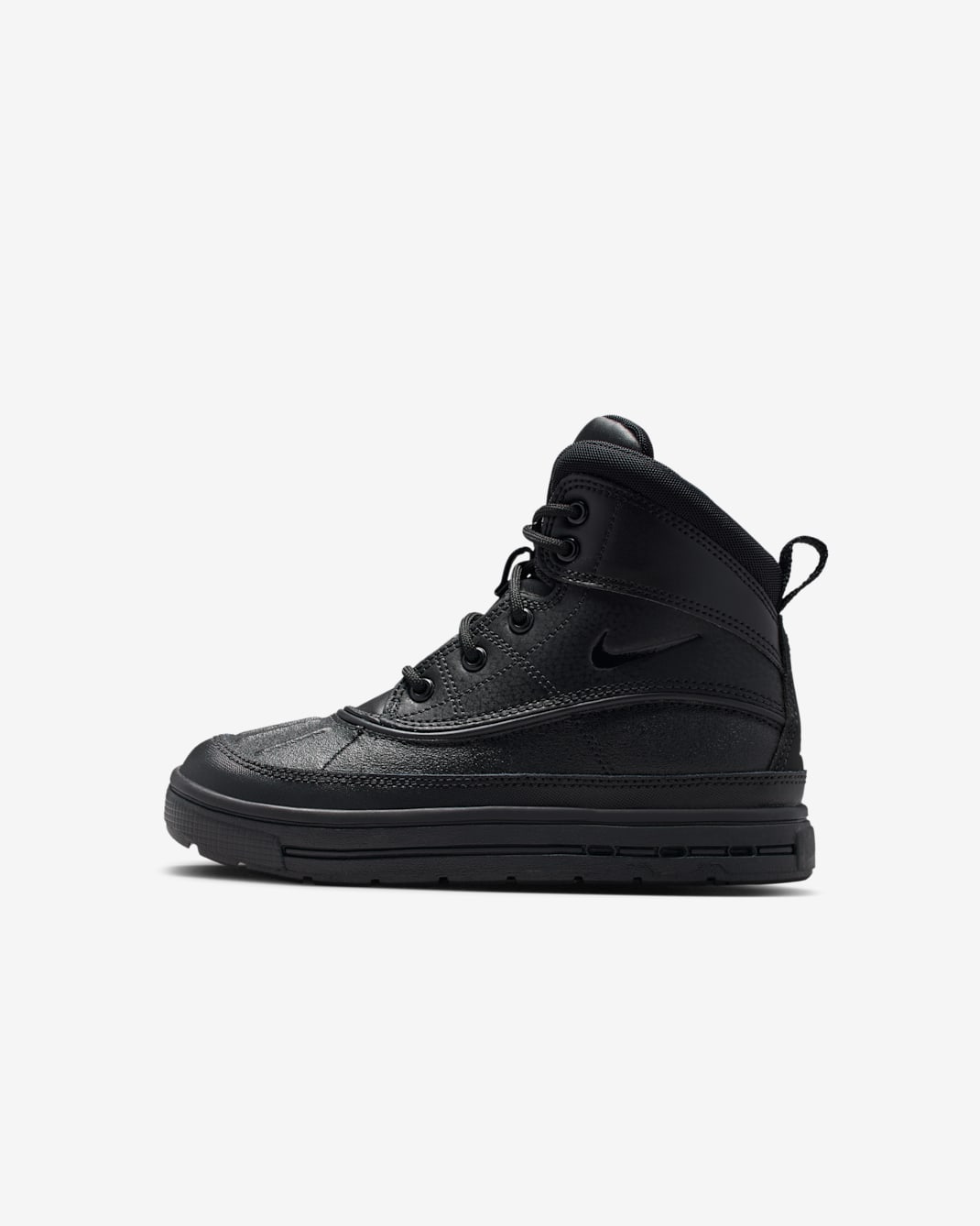 Botas para niños pequeños Nike Woodside 2 High - Negro/Negro/Negro