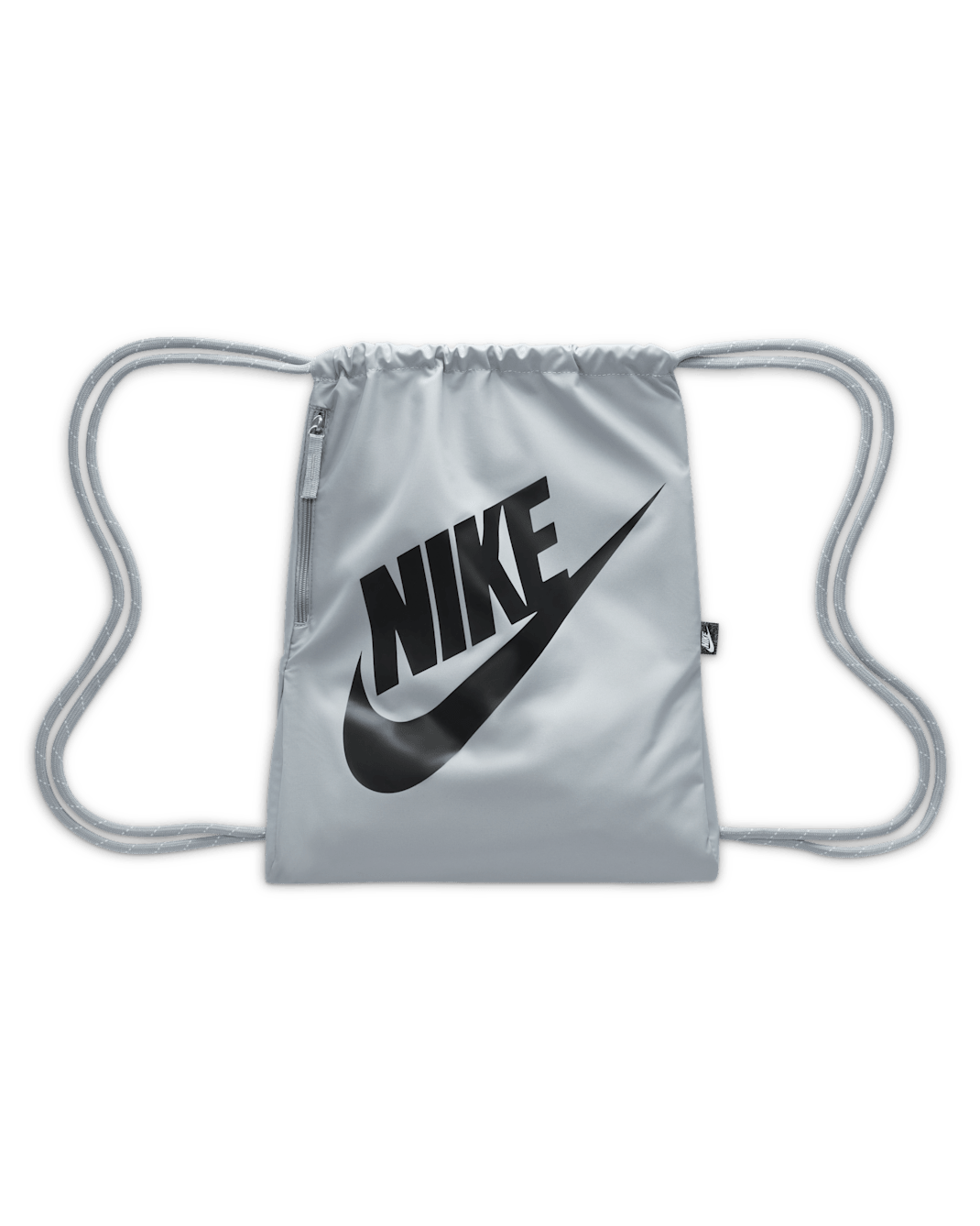 กระเป๋าแบบมีเชือกผูก Nike Heritage (13 ล.) - Wolf Grey/Wolf Grey/ดำ
