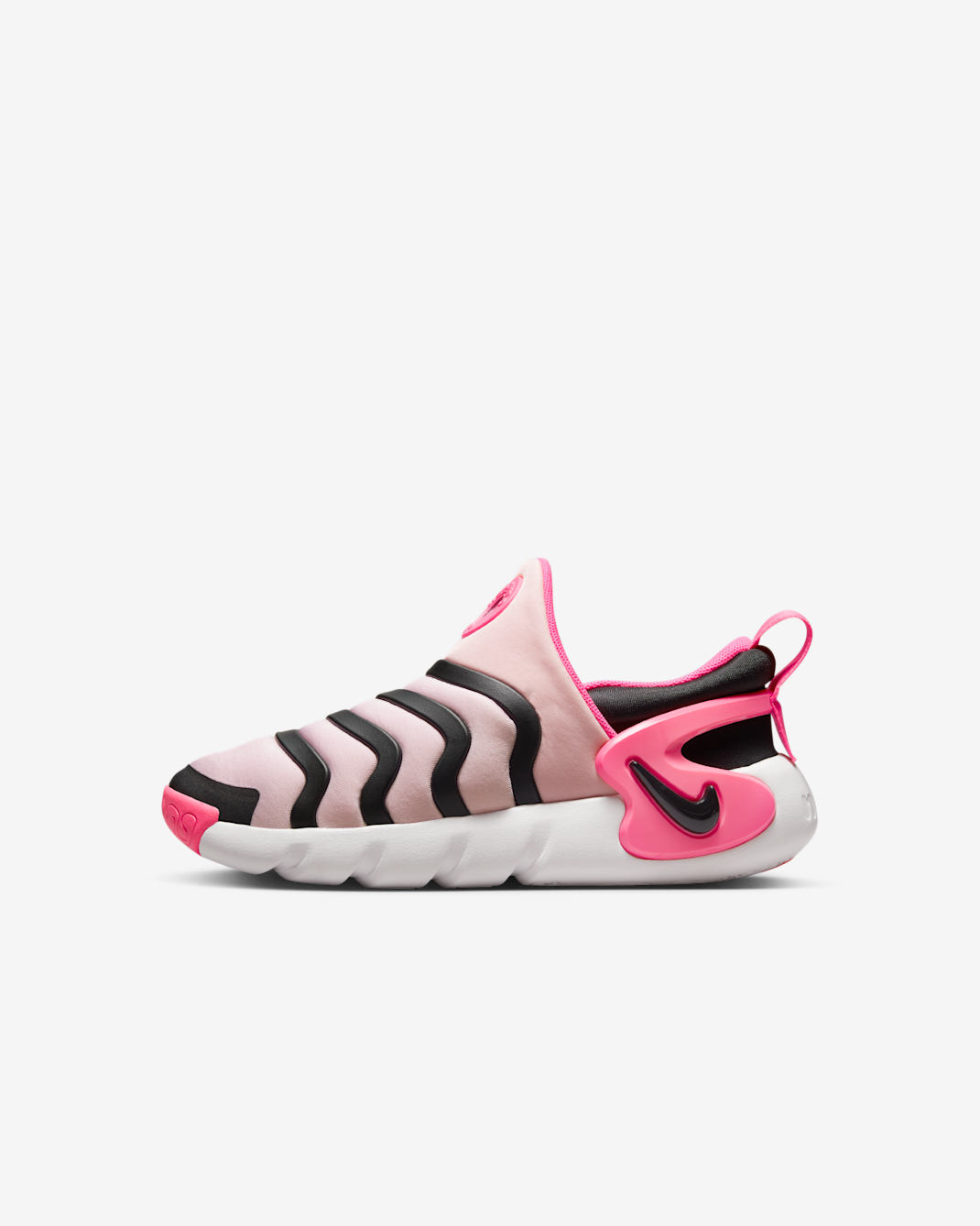 Nike Dynamo Go Younger Kids' Easy On/Off Shoes - Medium Soft Pink/Hyper Pink/White/Black