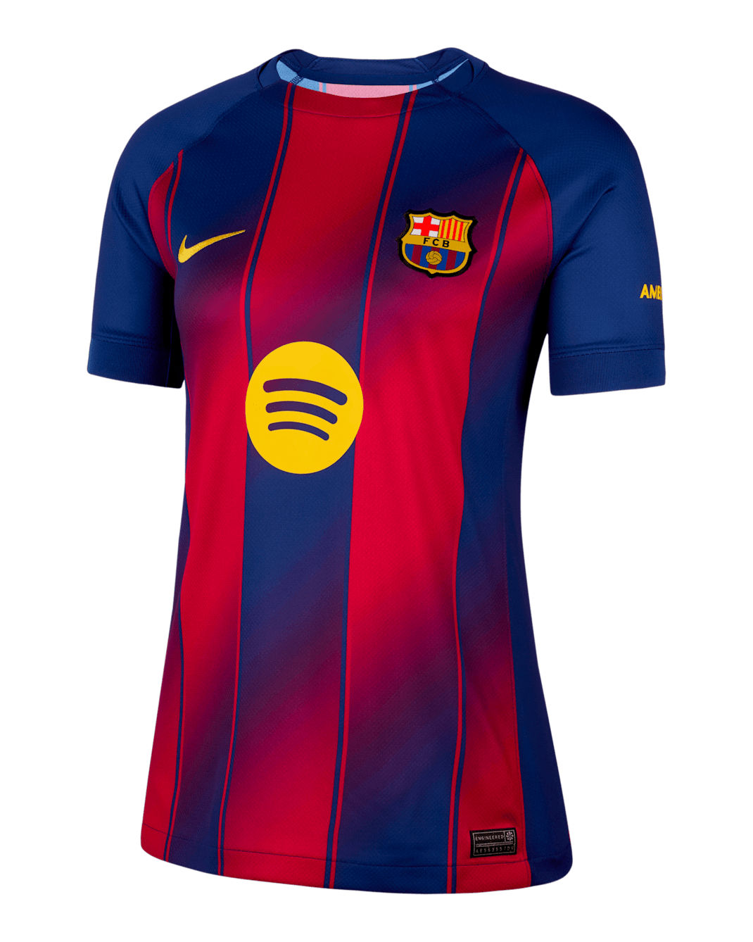 Robert Lewandowski Barcelona 2025/26 Stadium Home Women's Nike Dri-FIT Soccer Jersey - Blue