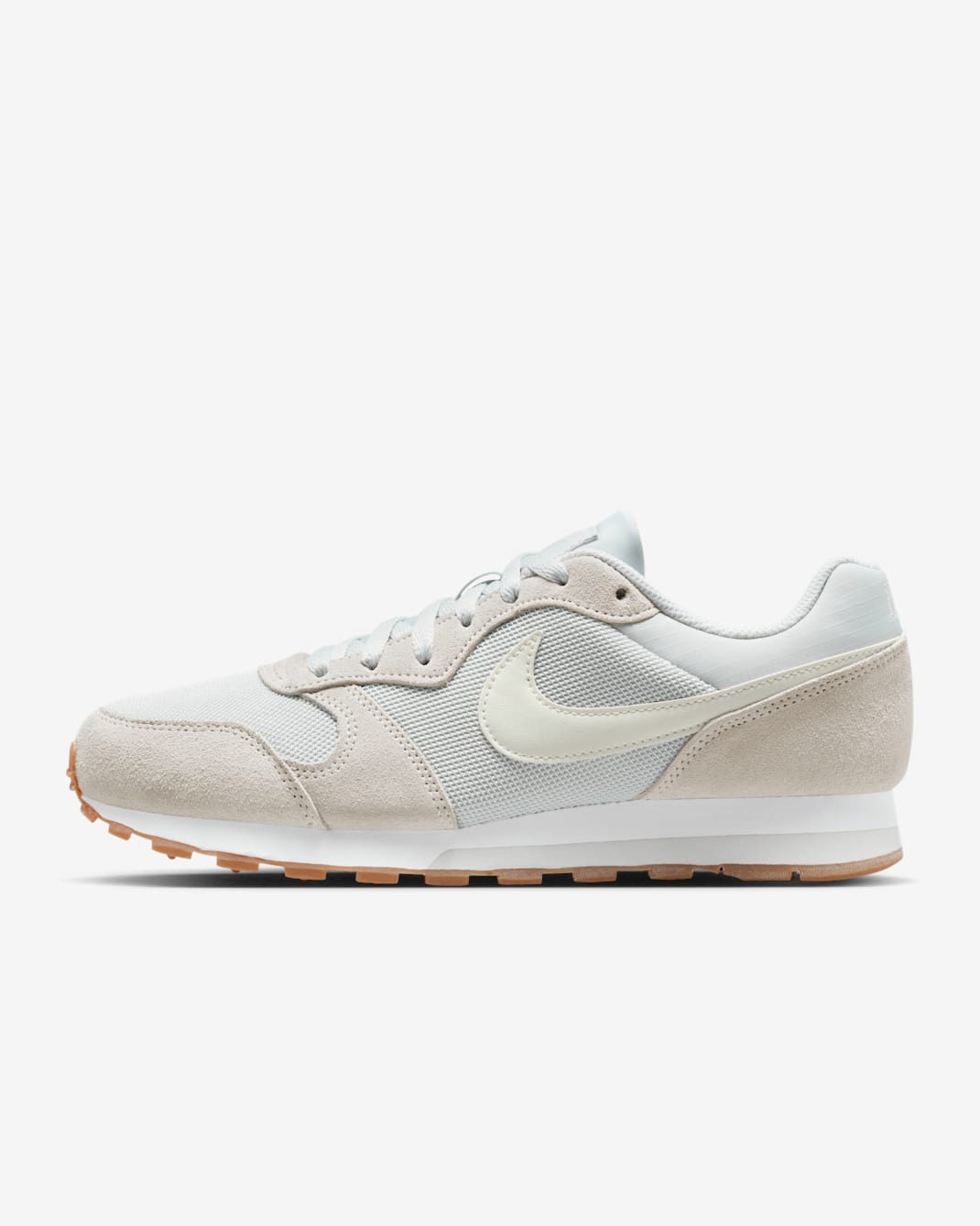 Nike MD Runner 2 damesko - Photon Dust/Hvit/Gum Medium Brown/Sail
