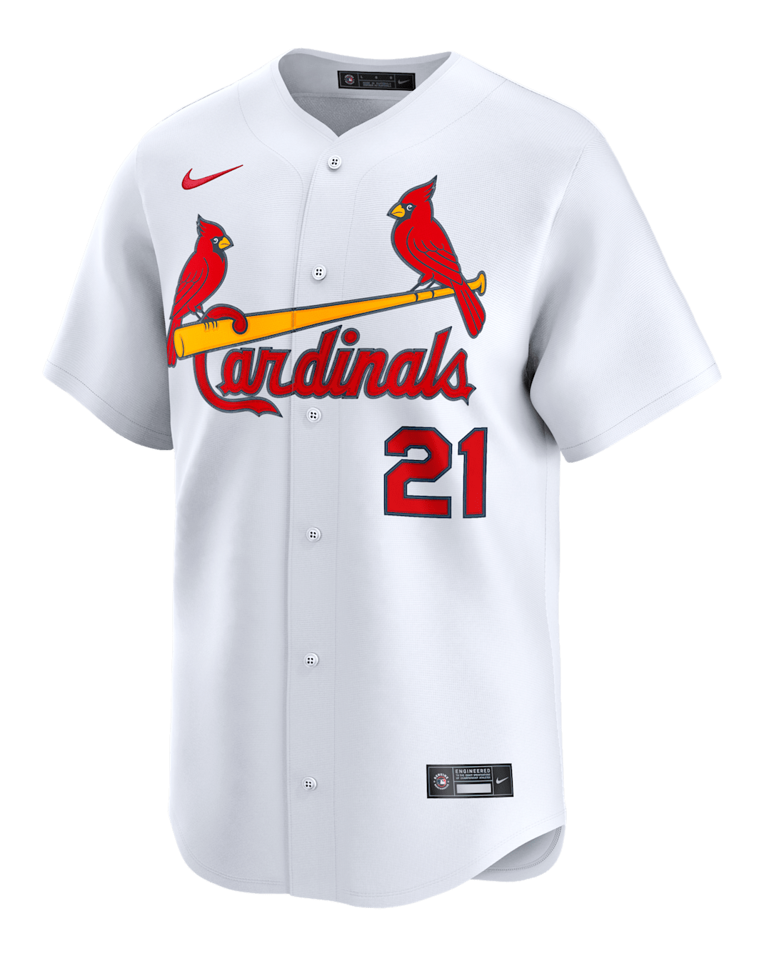 Jersey Nike Dri-FIT ADV de la MLB Limited para hombre Lars Nootbaar St. Louis Cardinals - Blanco