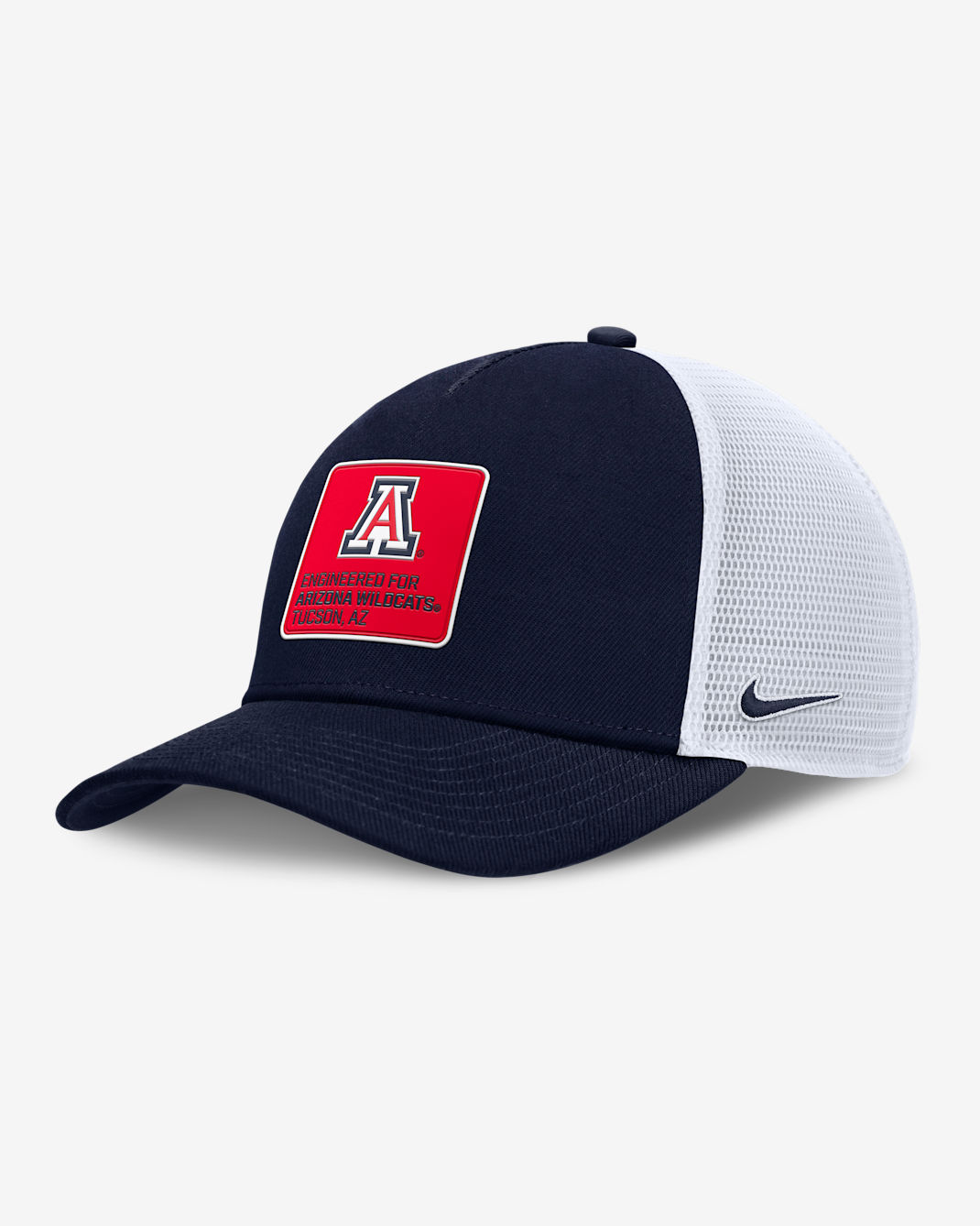 Gorra de rejilla universitaria Nike ajustable para hombre Arizona On-Field Rise Engineered - Azul marino