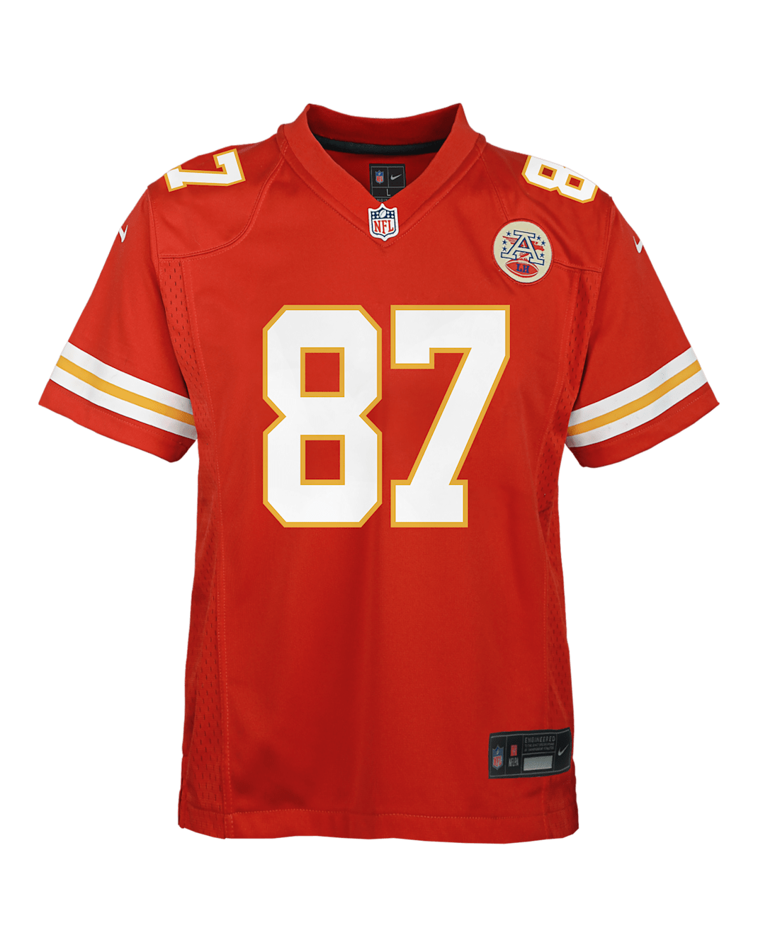 Travis Kelce Kansas City Chiefs Big Kids' Nike NFL Game Jersey - Red