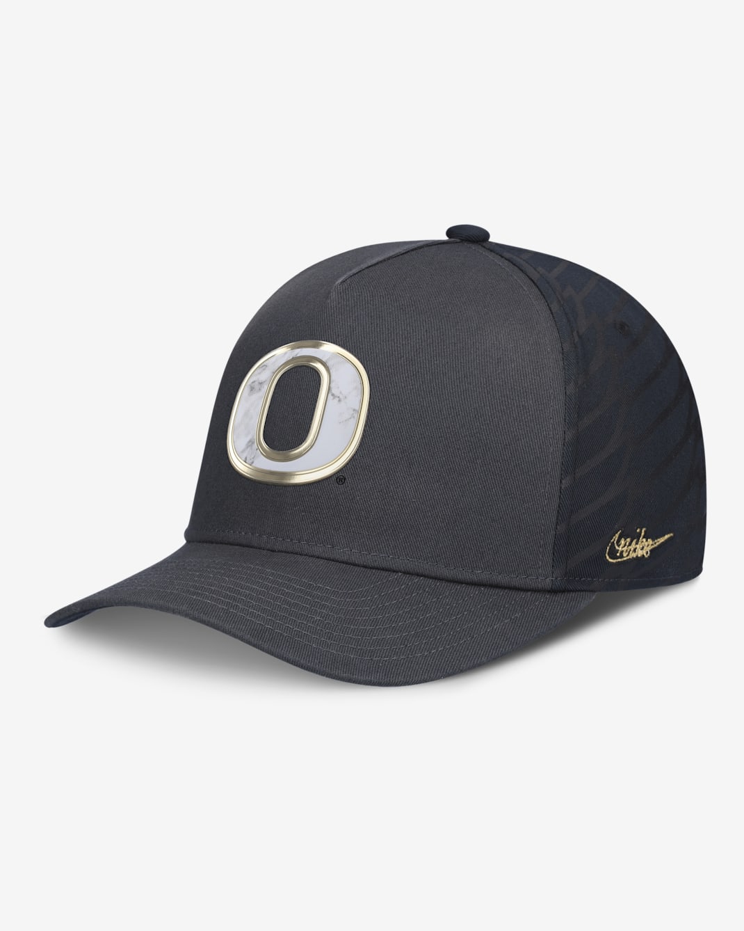 Gorra universitaria Nike ajustable para hombre Oregon Alt Rise - Antracita