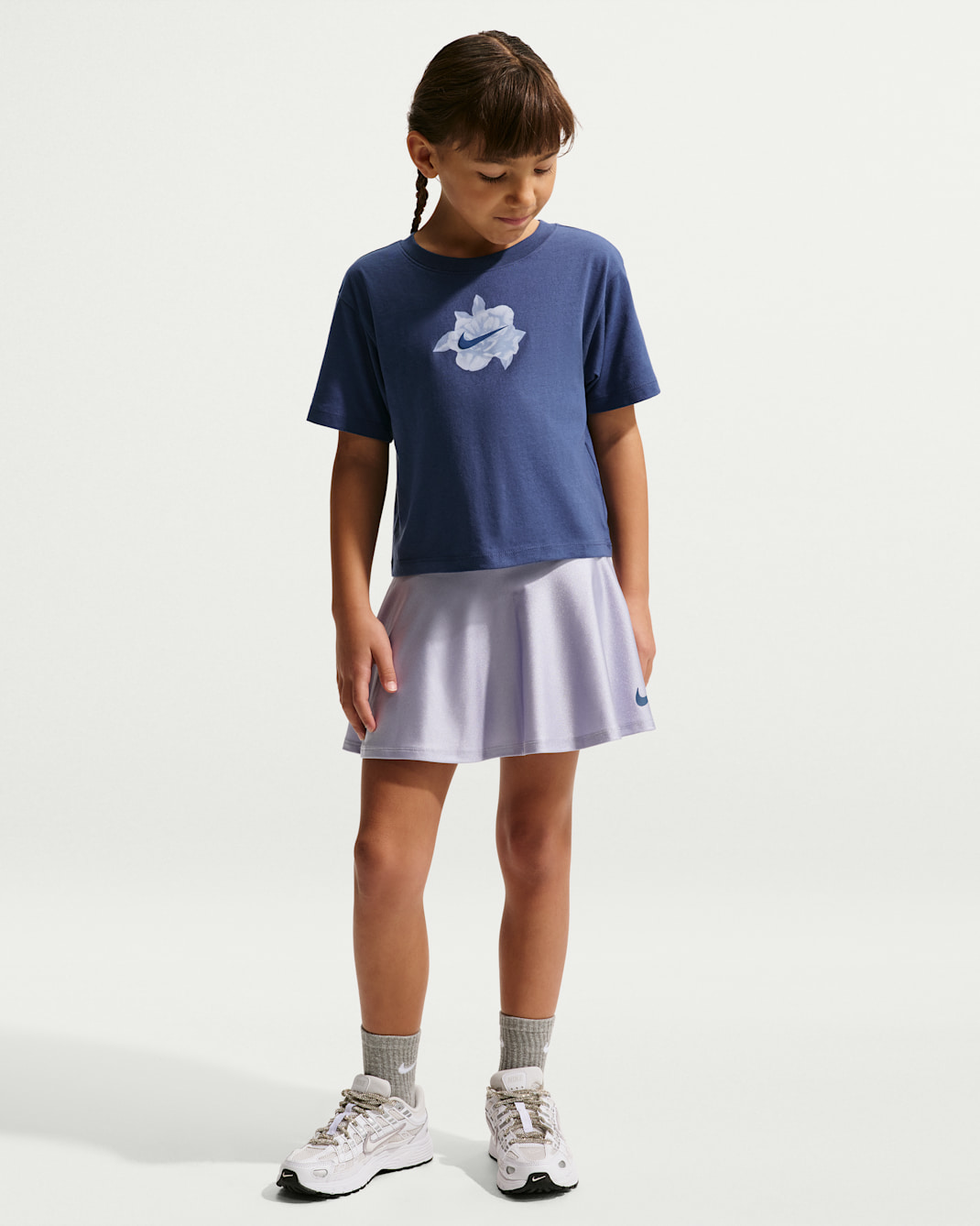 Nike Move With Nature Little Kids' 2-Piece Scooter Set - Grey