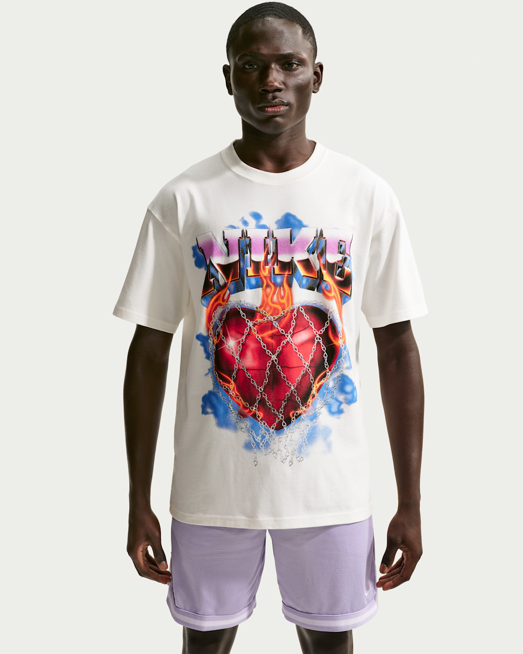 Nike Basketball-T-Shirt (Herren) - Sail