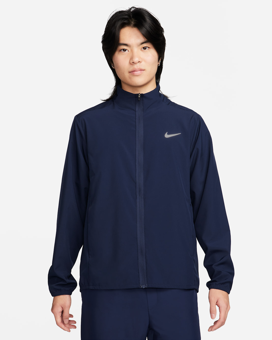 ナイキ フォーム メンズ Dri-FIT バーサタイル ジャケット - オブシディアン