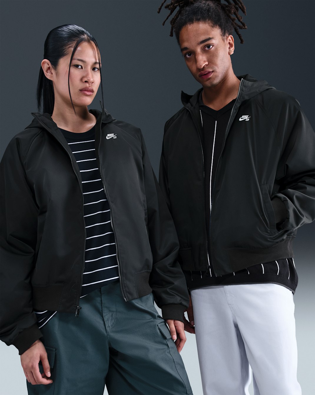 Nike SB Skate Jacket - Black/Black/White