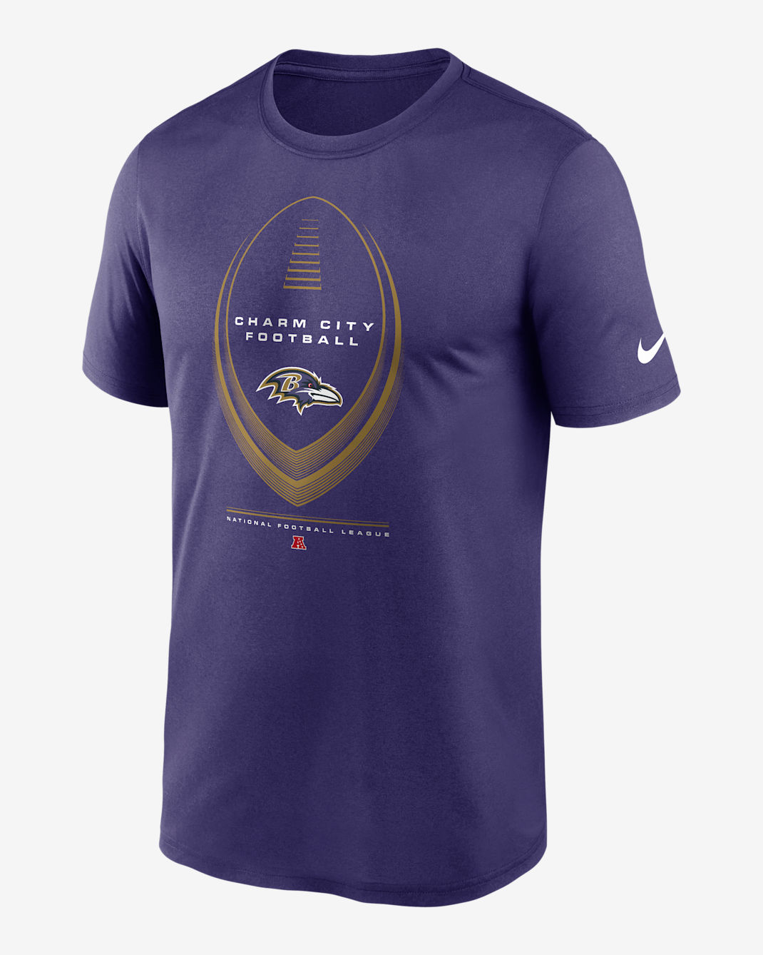 Baltimore Ravens Legend Icon Men's Nike Dri-FIT NFL T-Shirt - Purple