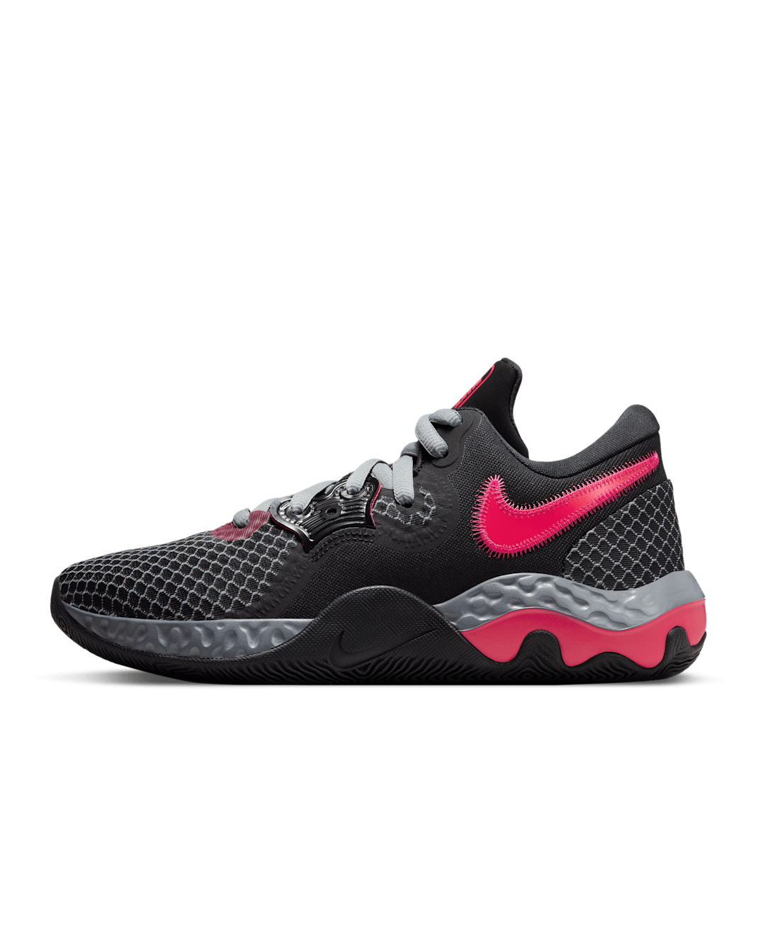 Nike Elevate 2 Zapatillas de baloncesto - Negro/Pink Prime/Cool Grey/Siren Red