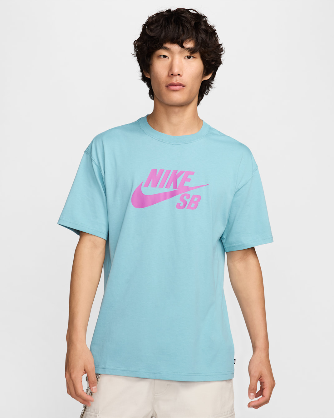 Nike SB 標誌滑板 T 恤 - Denim Turquoise