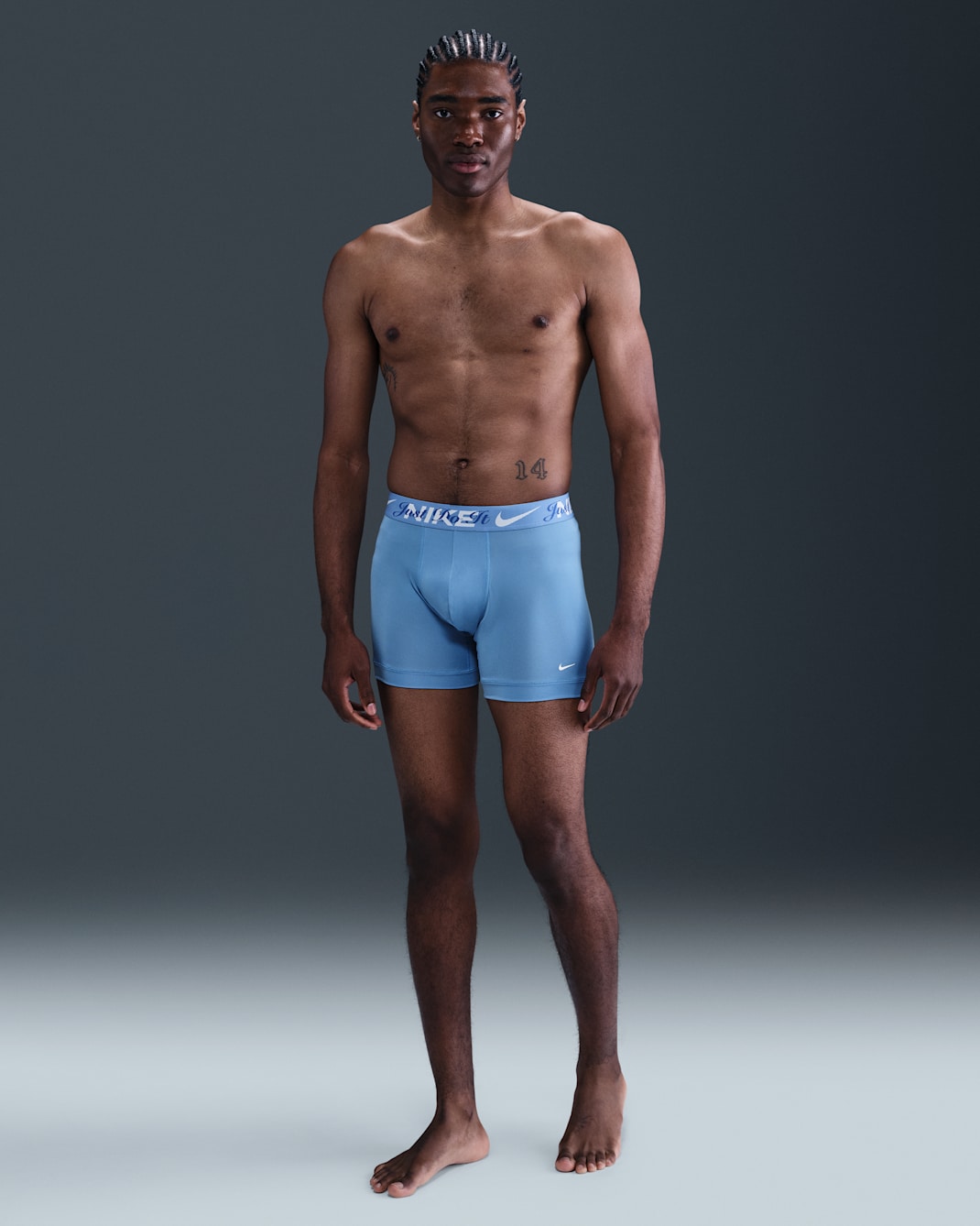 Nike Essential Micro Men's Dri-FIT Boxer Briefs (3-Pack) - Cornflower