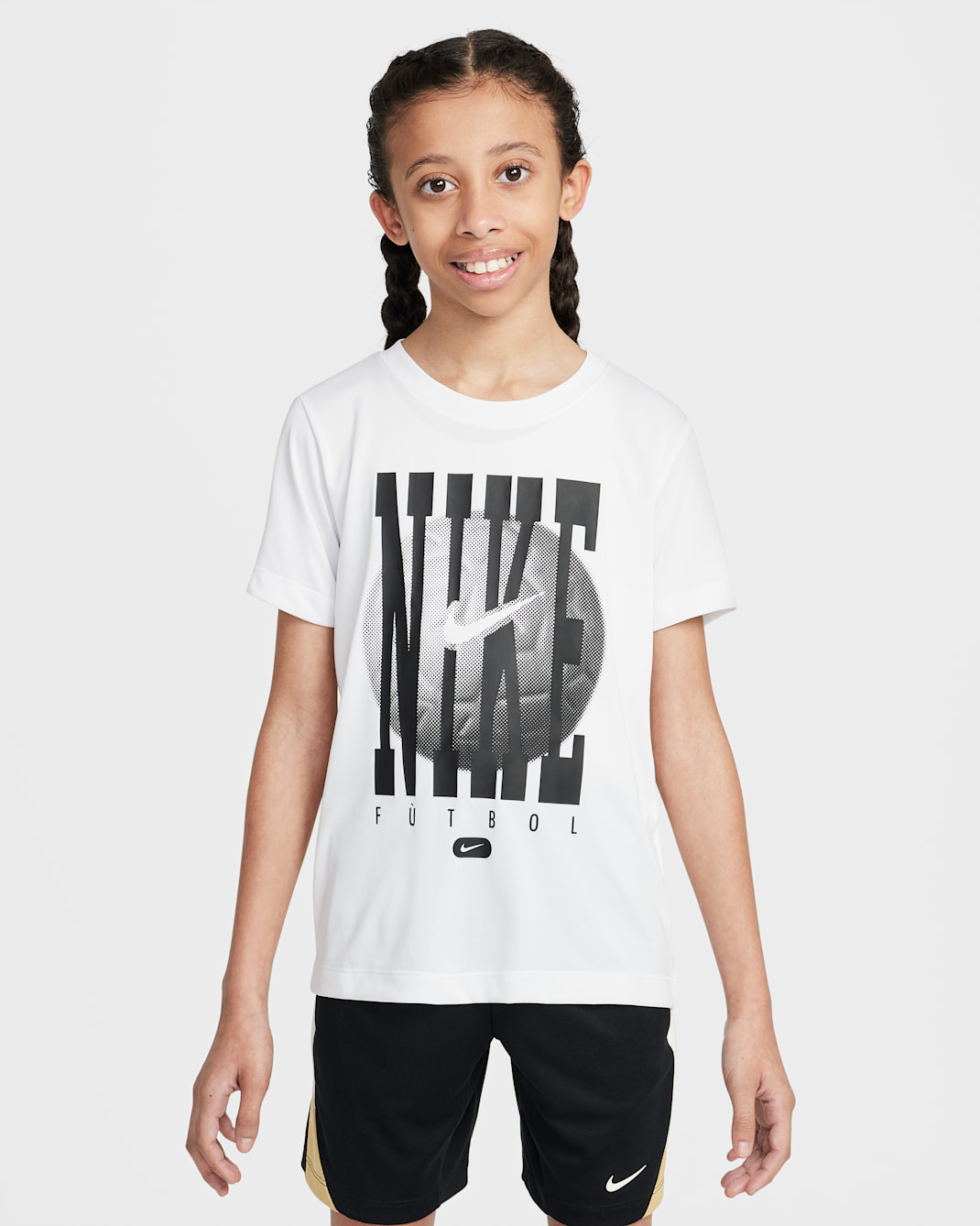 Nike Legend Big Kids' Dri-FIT Futbol T-Shirt - White
