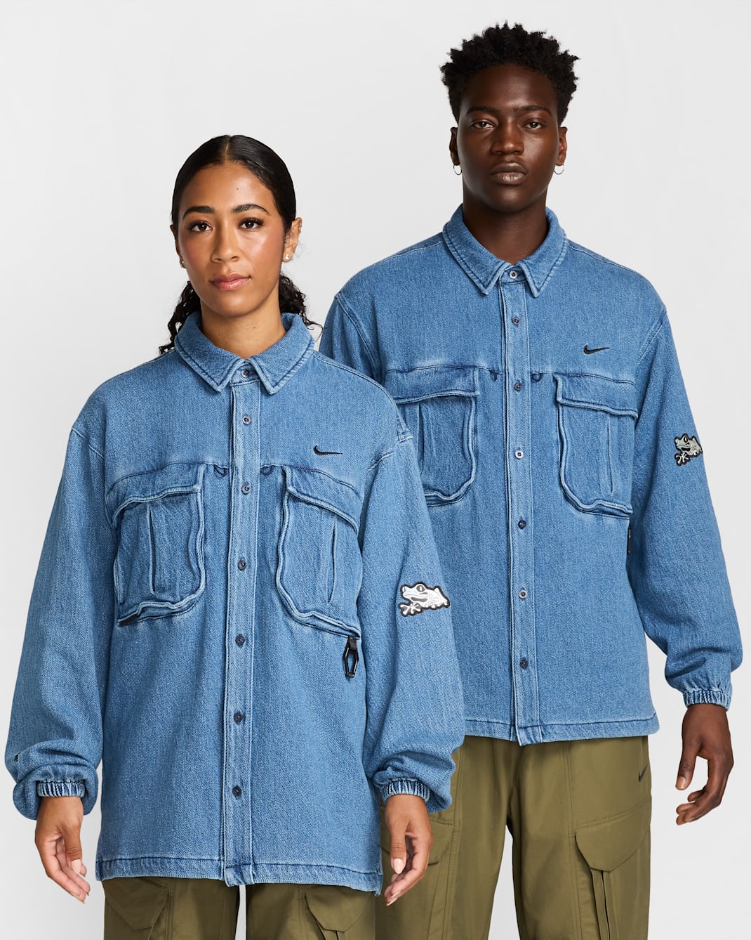 NOCTA オパール メンズ ボタンダウン トップ - フレンチブルー