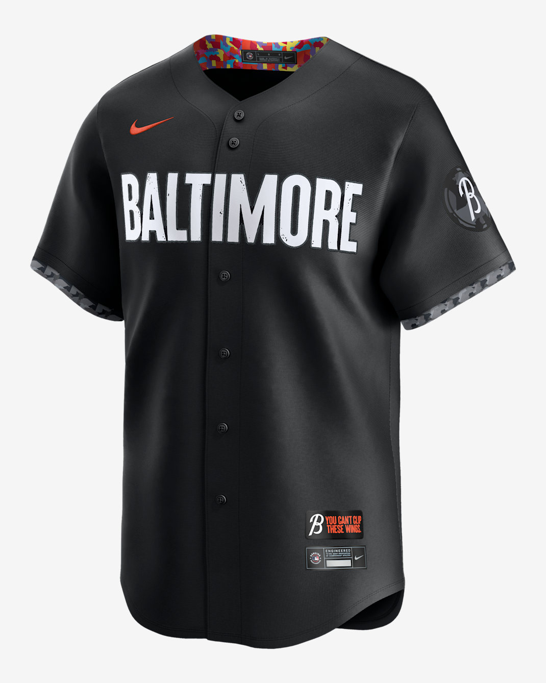 Jersey Nike Dri-FIT ADV de la MLB Limited para hombre Baltimore Orioles City Connect - Negro