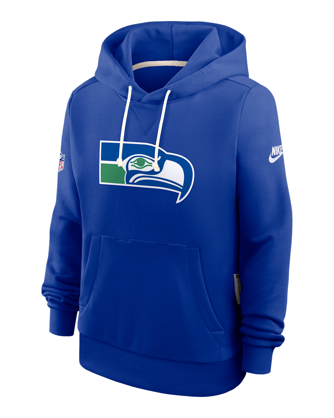 Seattle Seahawks Alt Pack Women's Nike Dri-FIT NFL Pullover Hoodie - Royal