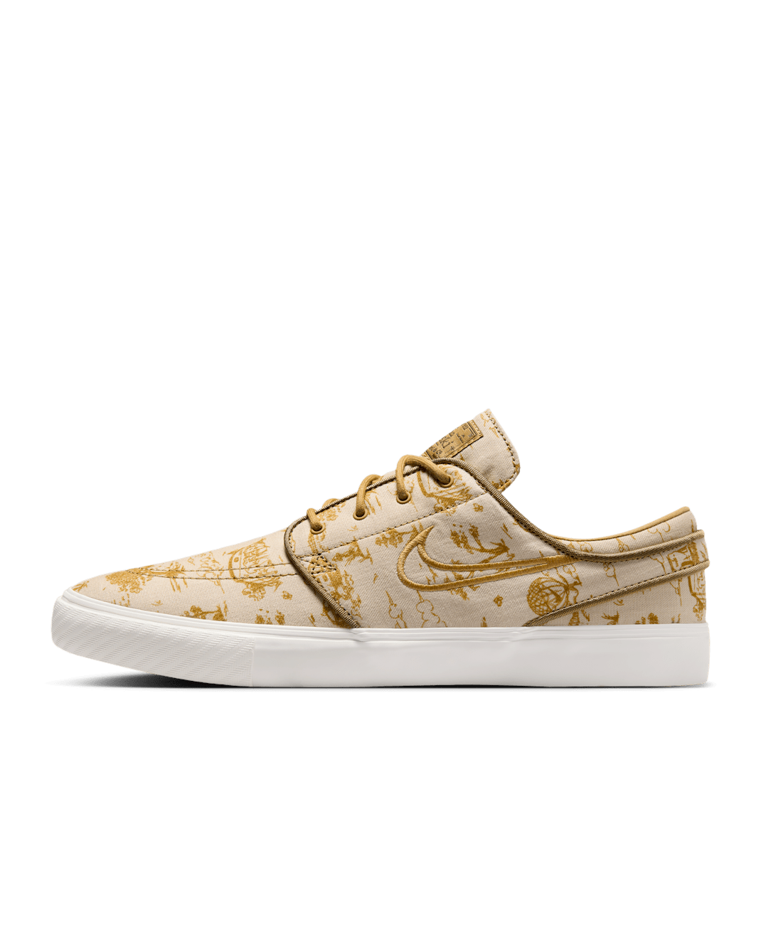 Nike SB Zoom Janoski OG+ Premium Skate Shoes - Sesame/Bronzine/Sail/Flat Gold