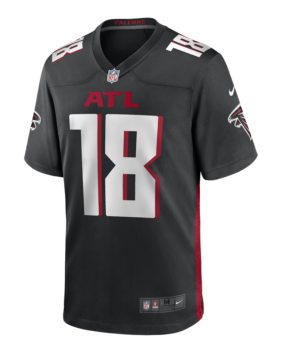 Kirk Cousins Atlanta Falcons Men's Nike NFL Game Football Jersey - Black