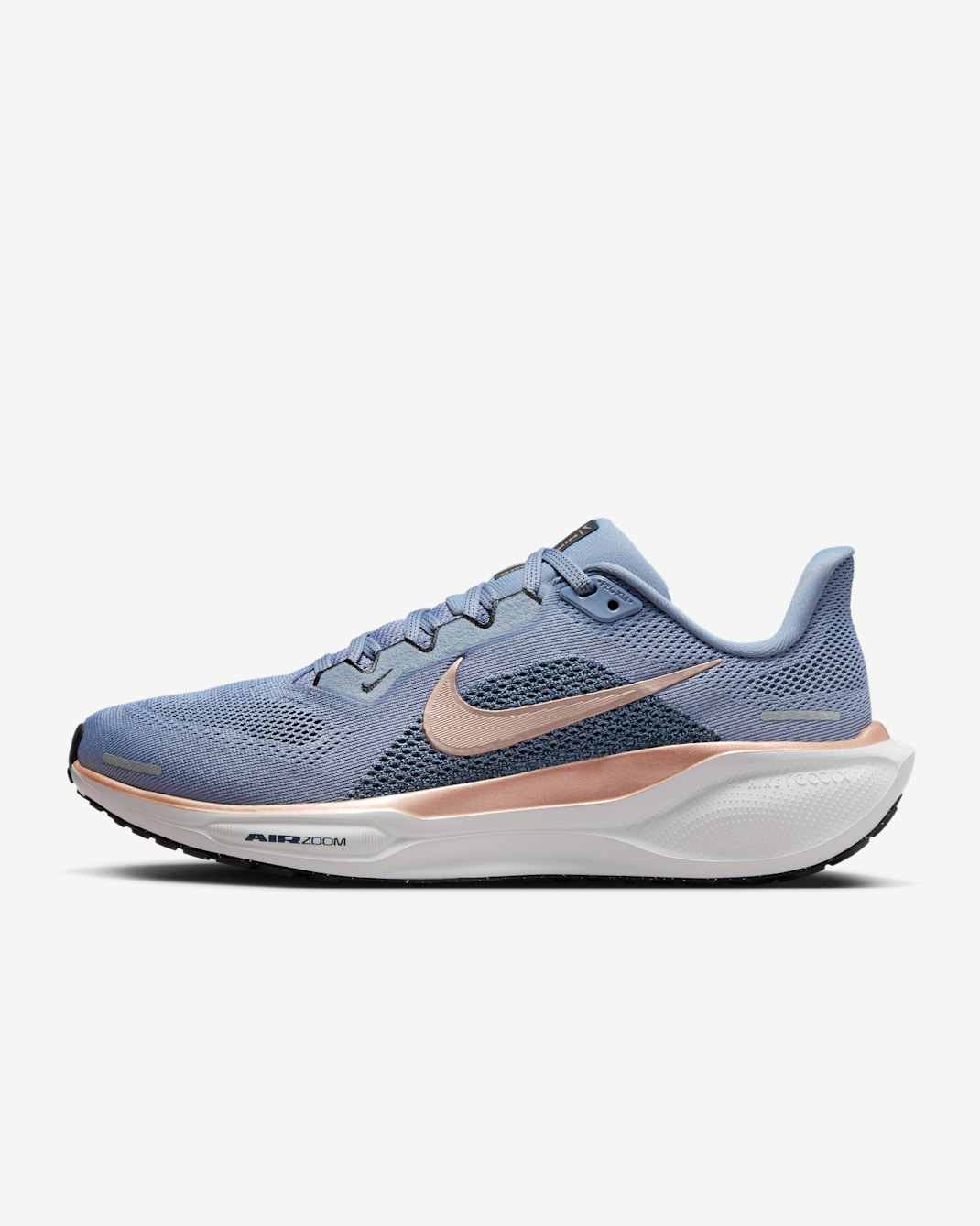 Tenis de correr en pavimento para mujer Nike Pegasus 41 - Pizarra cenizo/Azul marino militar/Negro/Bronce rojo metálico