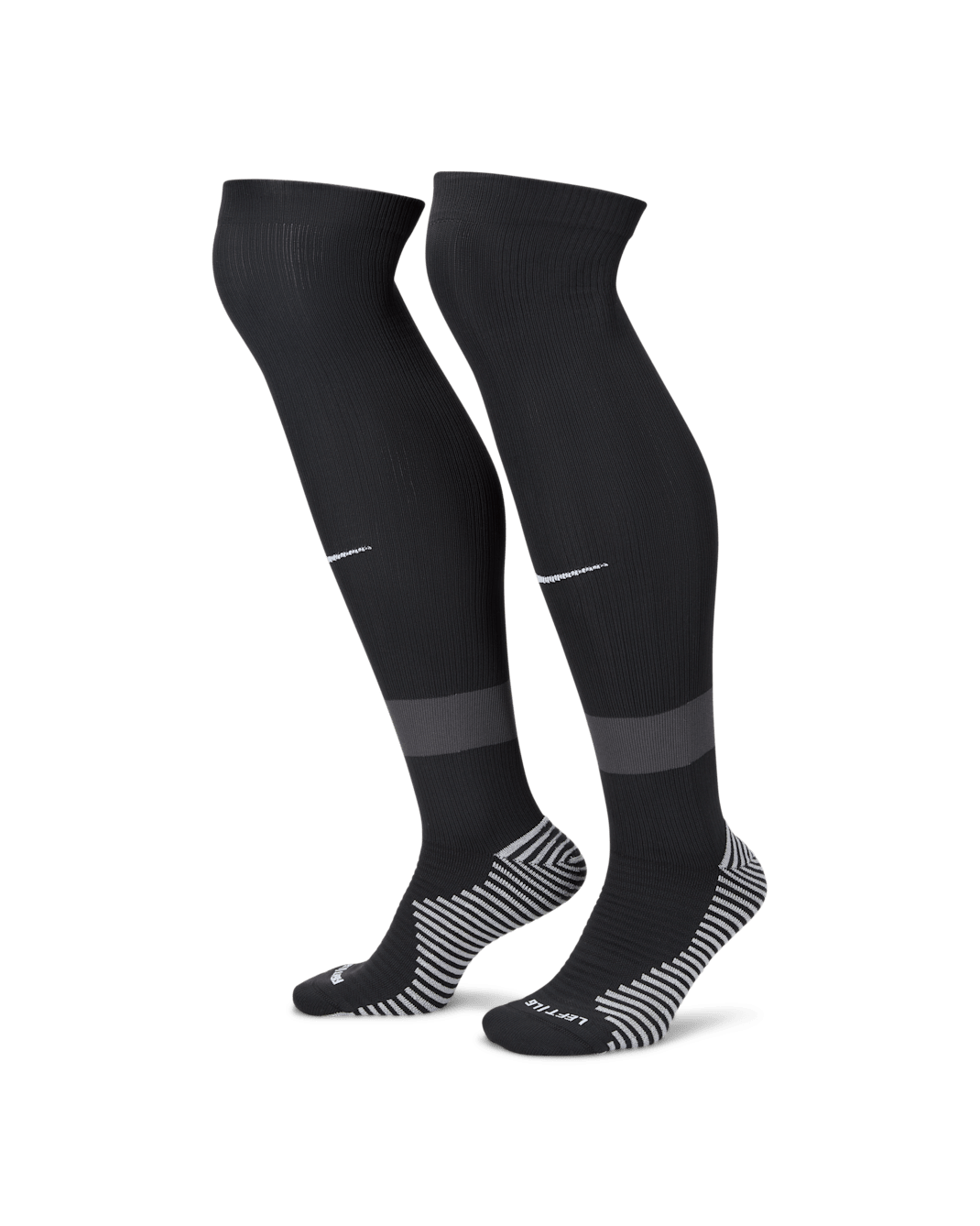 Calcetines de fútbol hasta la rodilla Nike Strike - Negro/Antracita/Blanco