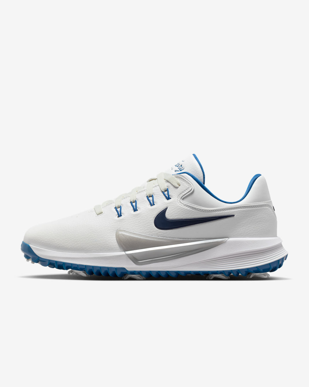 Nike Victory Pro 4 golfsko - Summit White/Court Blue/Metallic Silver/Obsidian