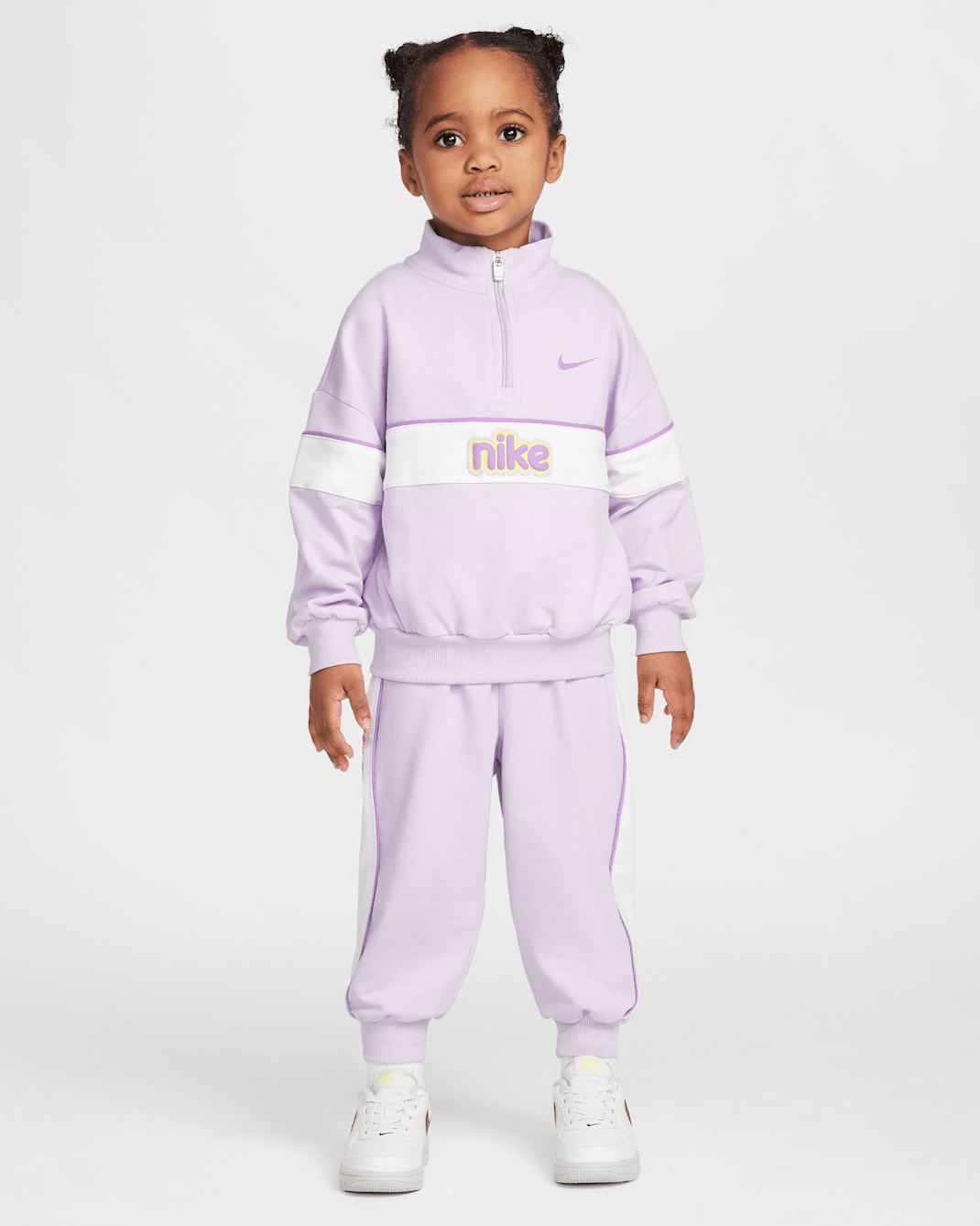 ナイキ E1D1 ベビー クォータージップ トップ アンド パンツ セットアップ - ドール