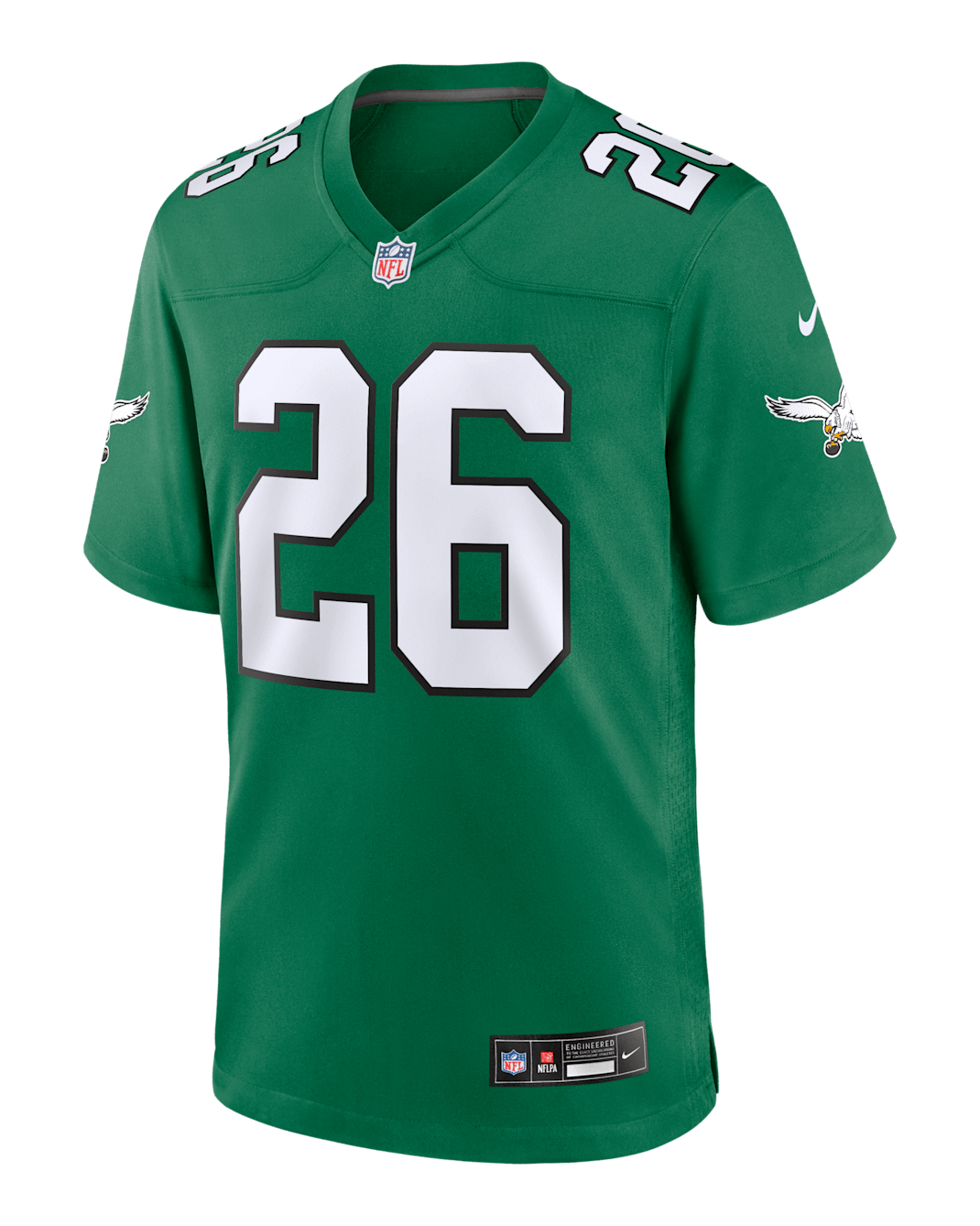 Saquon Barkley Philadelphia Eagles Men's Nike NFL Game Football Jersey - Pine Green