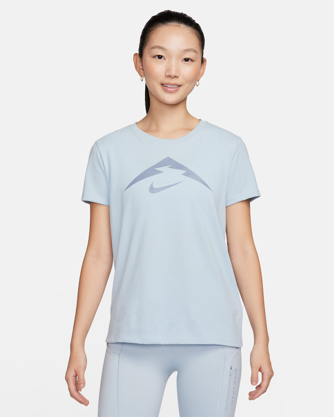 Nike Trail Women's Dri-FIT T-Shirt - Light Armoury Blue
