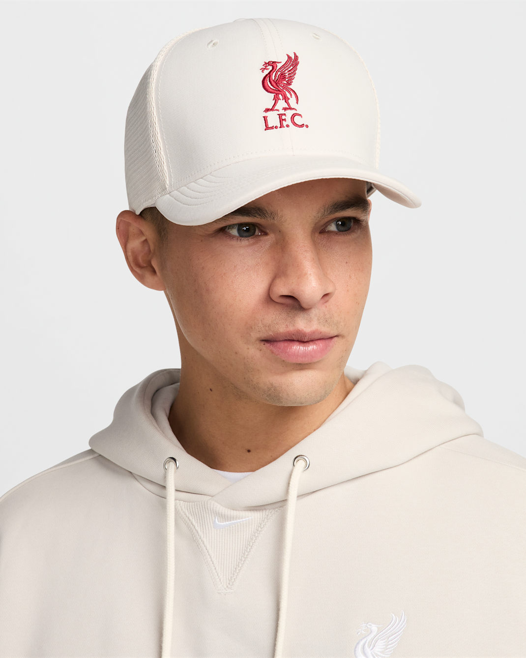 Cappello trucker Nike Football Liverpool FC Rise - Light Orewood Brown/Gym Red