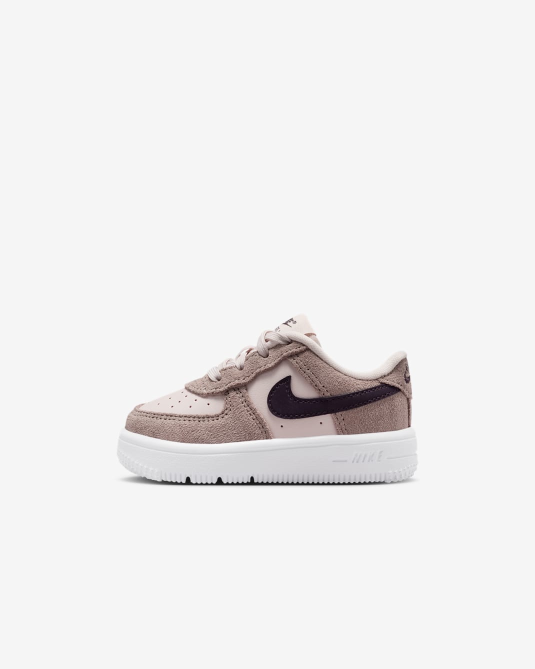Nike Force 1 Low Essential+ Baby/Toddler Shoes - Silt Red/Burgundy Ash/Taupe Haze
