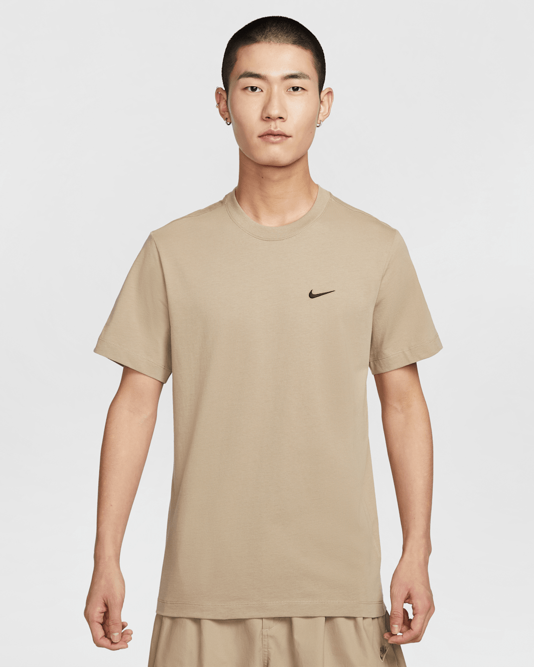 Nike Sportswear Swoosh Men's T-Shirt - Khaki