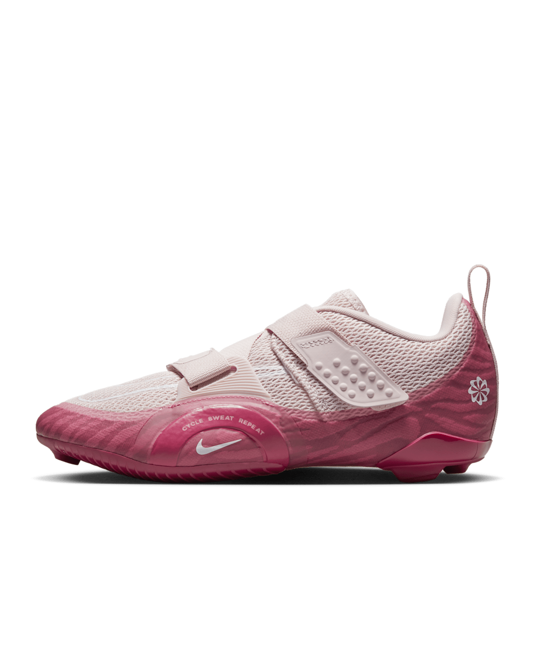 Nike SuperRep Cycle 2 Next Nature Women's Cycling Shoes - Barely Rose/Desert Berry/White