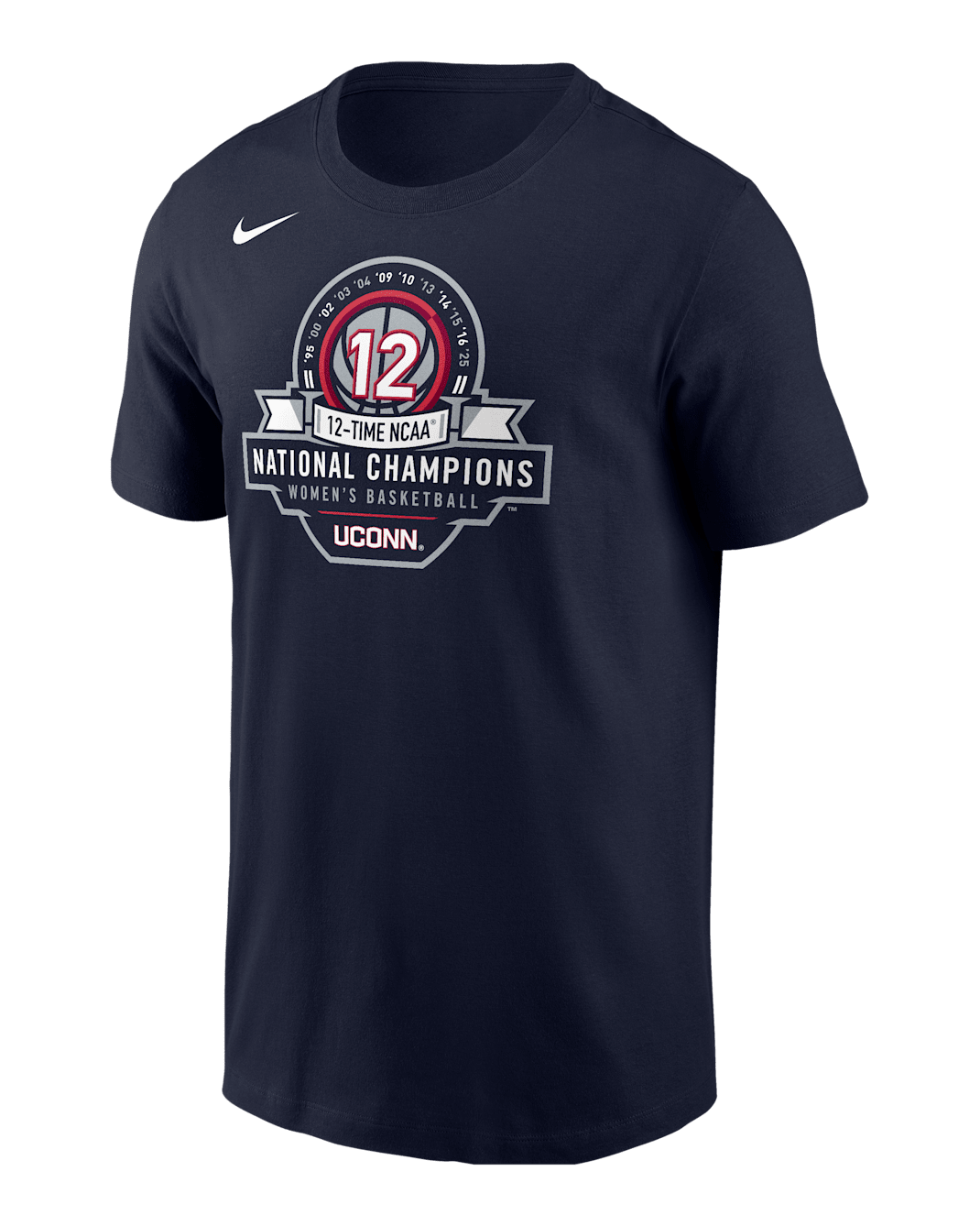 UConn Men's Nike College T-Shirt - Navy