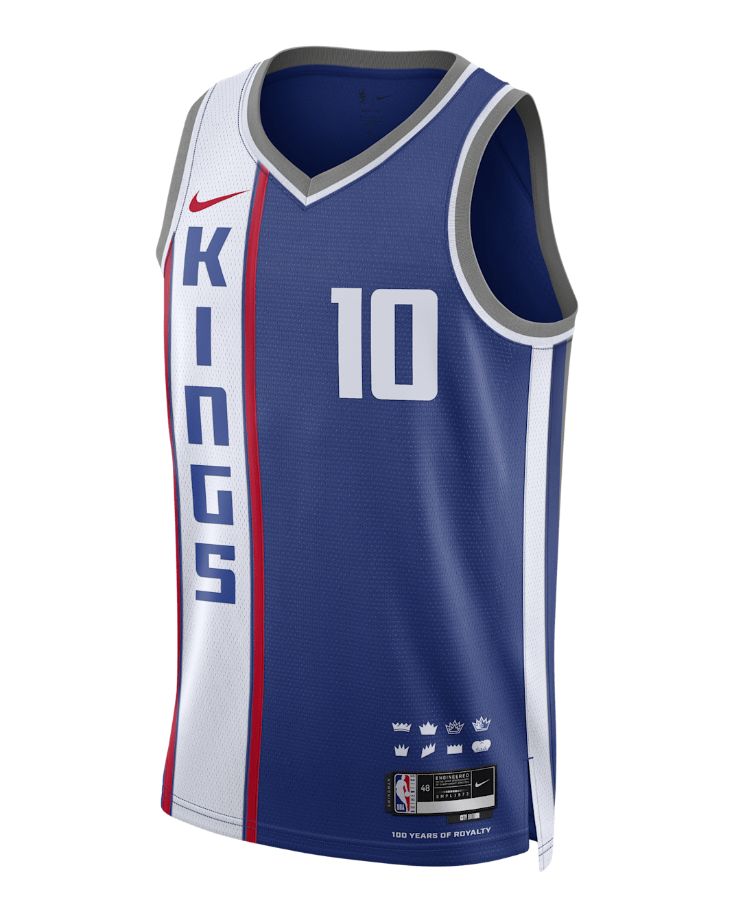 Domantas Sabonis Sacramento Kings City Edition 2023/24 Men's Nike Dri-FIT NBA Swingman Jersey - Rush Blue