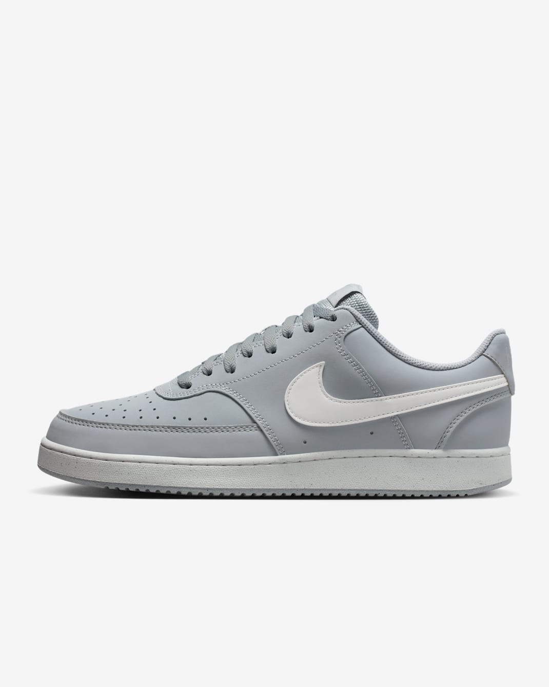 Nike Court Vision Low Men's Shoes - Wolf Grey/Summit White