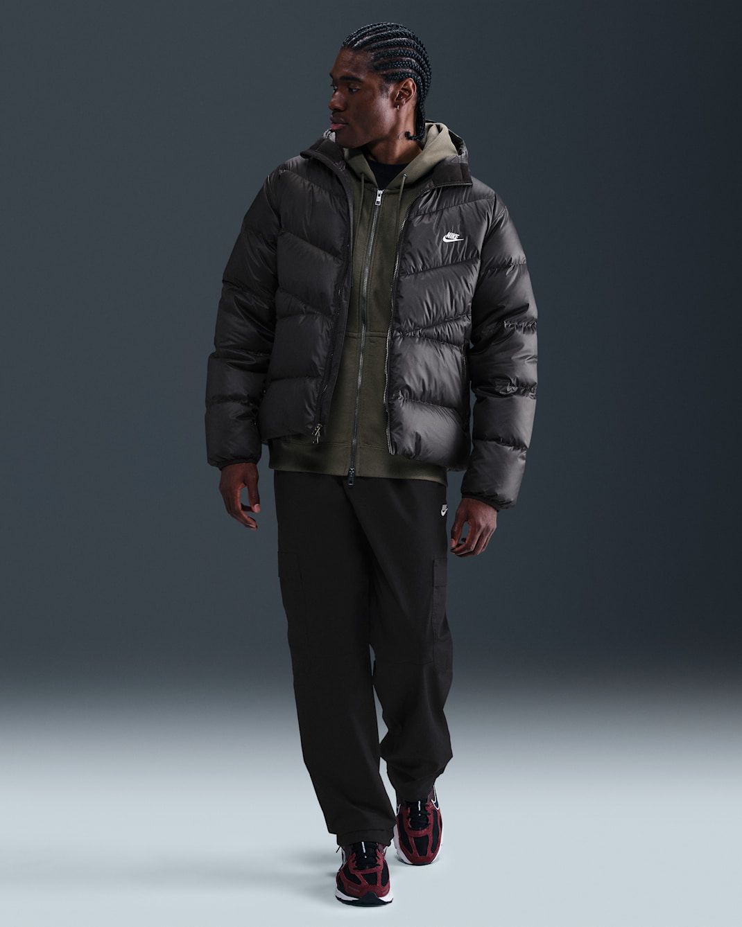 Nike Sportswear Club Pantalons cargo de teixit Woven - Home - Negre/Blanc