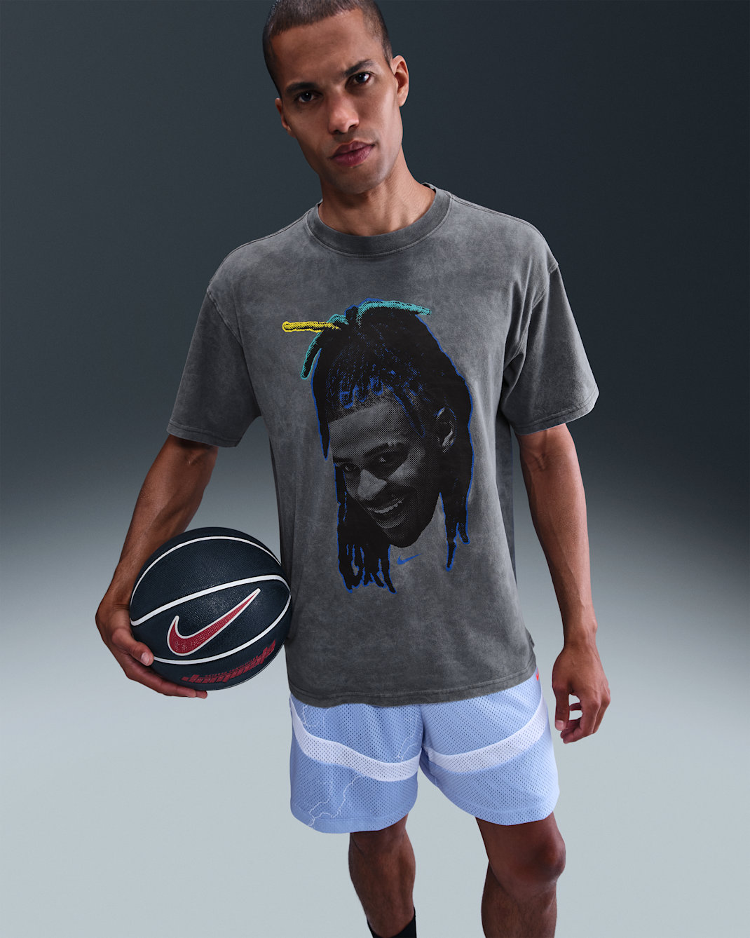 Ja Men's Max90 Basketball T-Shirt - Anthracite