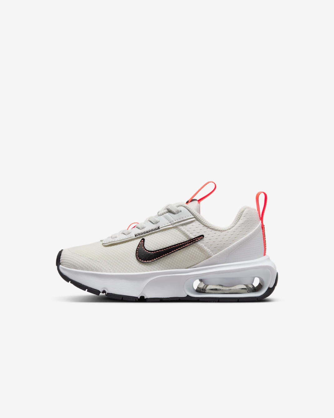 Tenis para niños de preescolar Nike Air Max INTRLK Lite - Blanco cumbre/Hipernaranja/Blanco/Negro