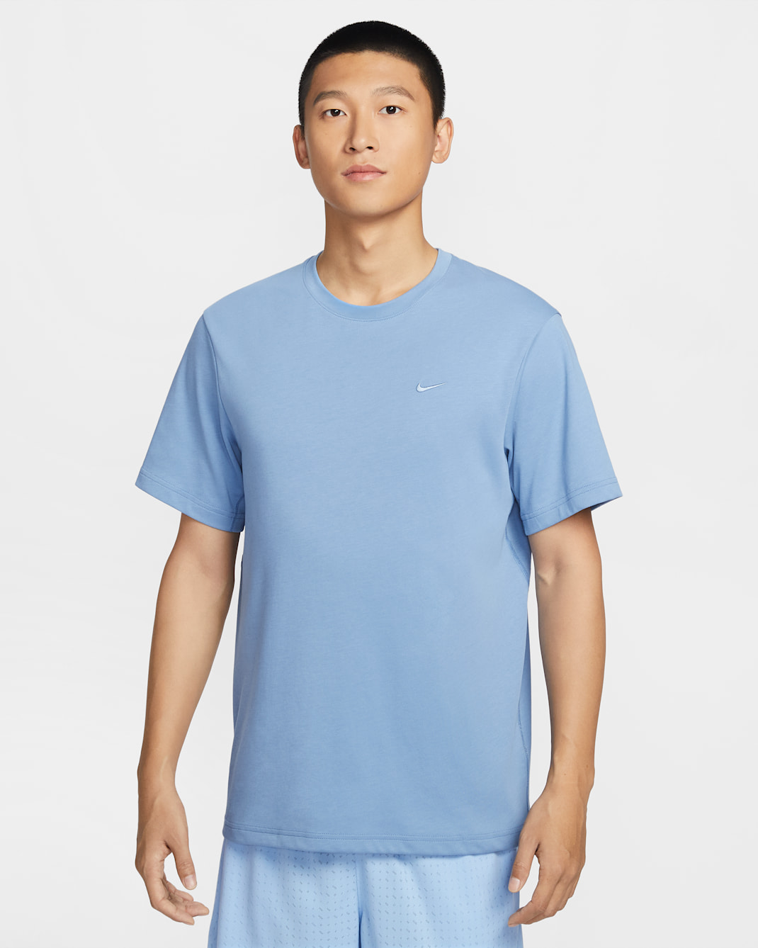 ナイキ Dri-FIT プライマリー メンズ トレーニング Tシャツ - ワークブルー/ワークブルー