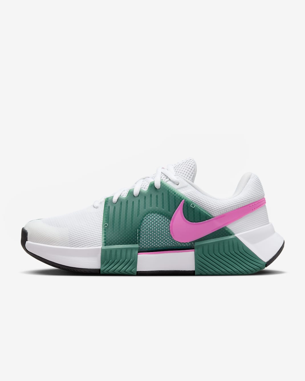 รองเท้าเทนนิสฮาร์ดคอร์ทผู้หญิง Nike Zoom GP Challenge 1 - ขาว/Bicoastal/ดำ/Playful Pink