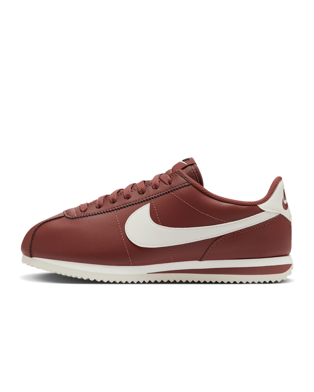 ナイキ コルテッツ レザー ウィメンズシューズ - レッドセピア/ブラック/セイル