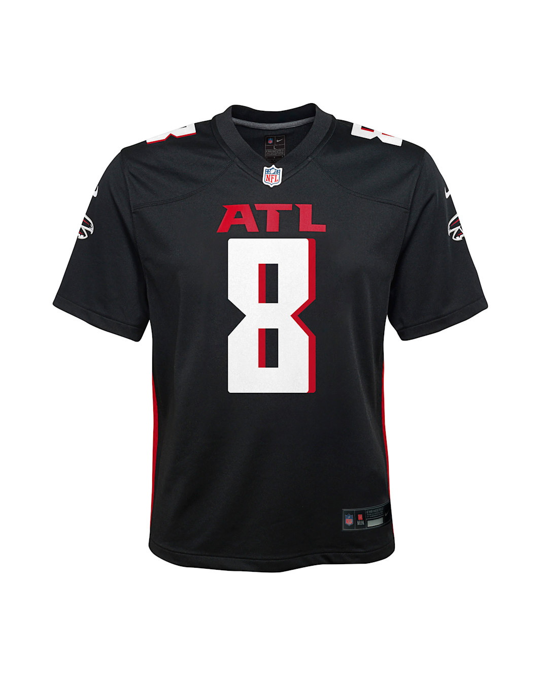 Kyle Pitts Sr. Atlanta Falcons Big Kids' Nike NFL Game Jersey - Black