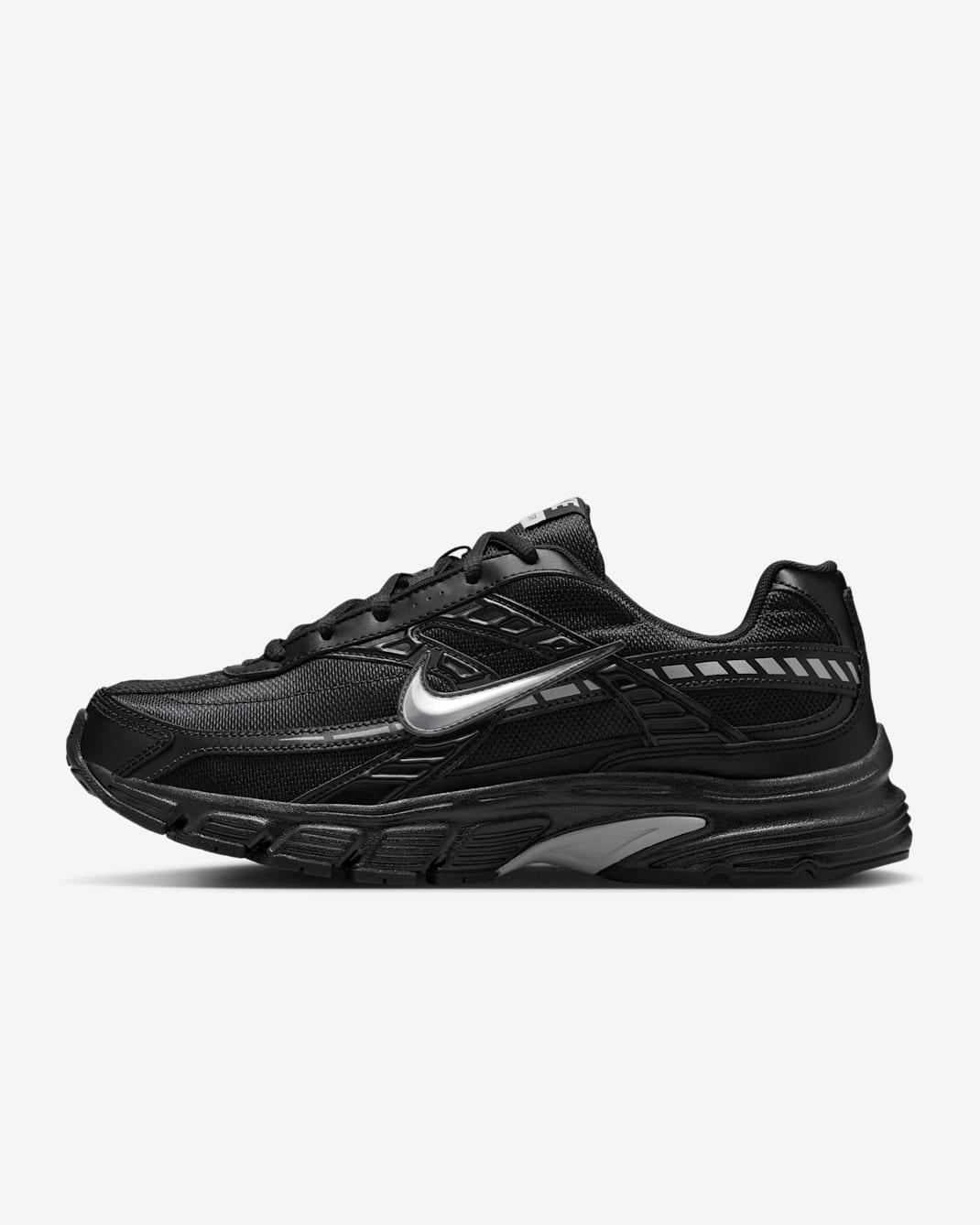 รองเท้าผู้ชาย Nike Initiator - ดำ/ดำ/Dark Smoke Grey/Metallic Silver