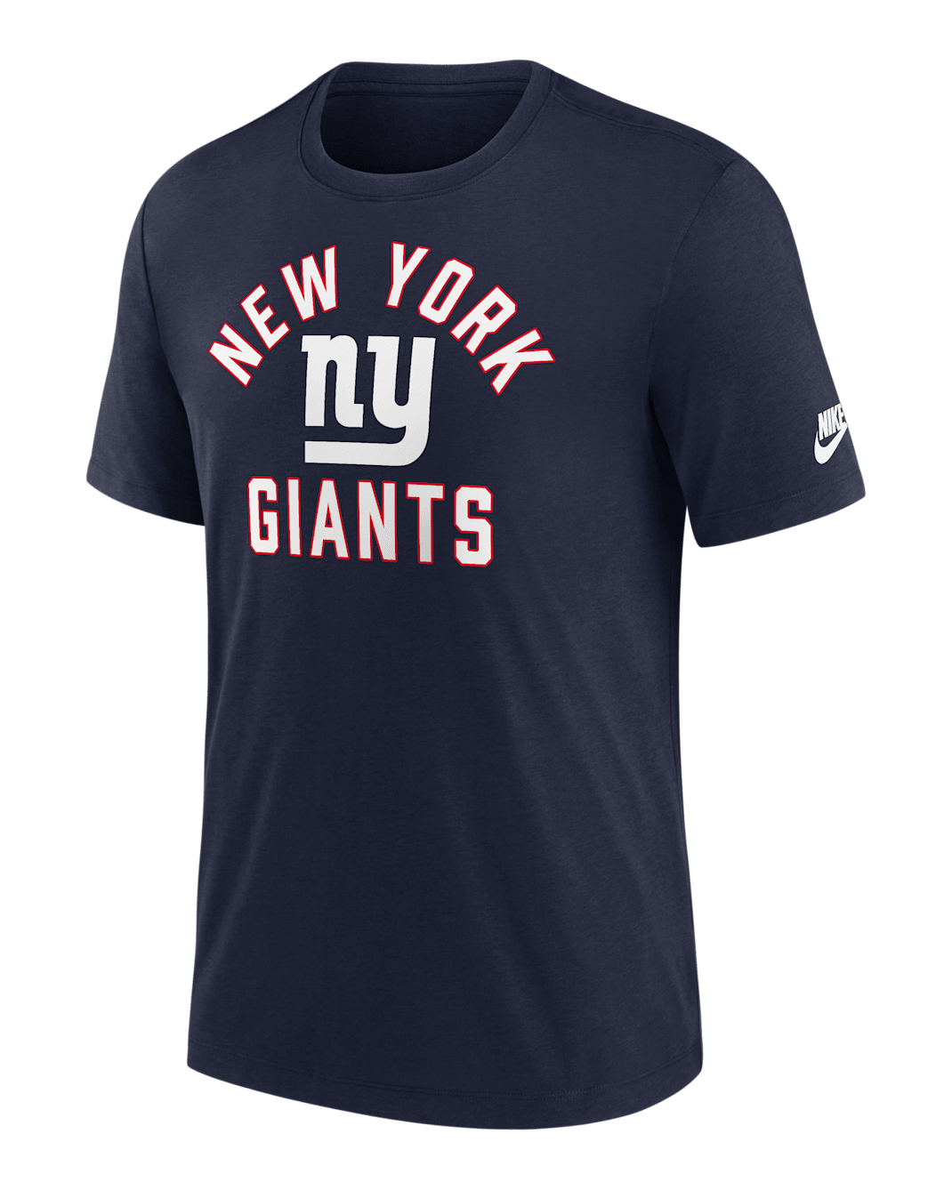 New York Giants Favorable Timeline Men's Nike NFL T-Shirt - Navy