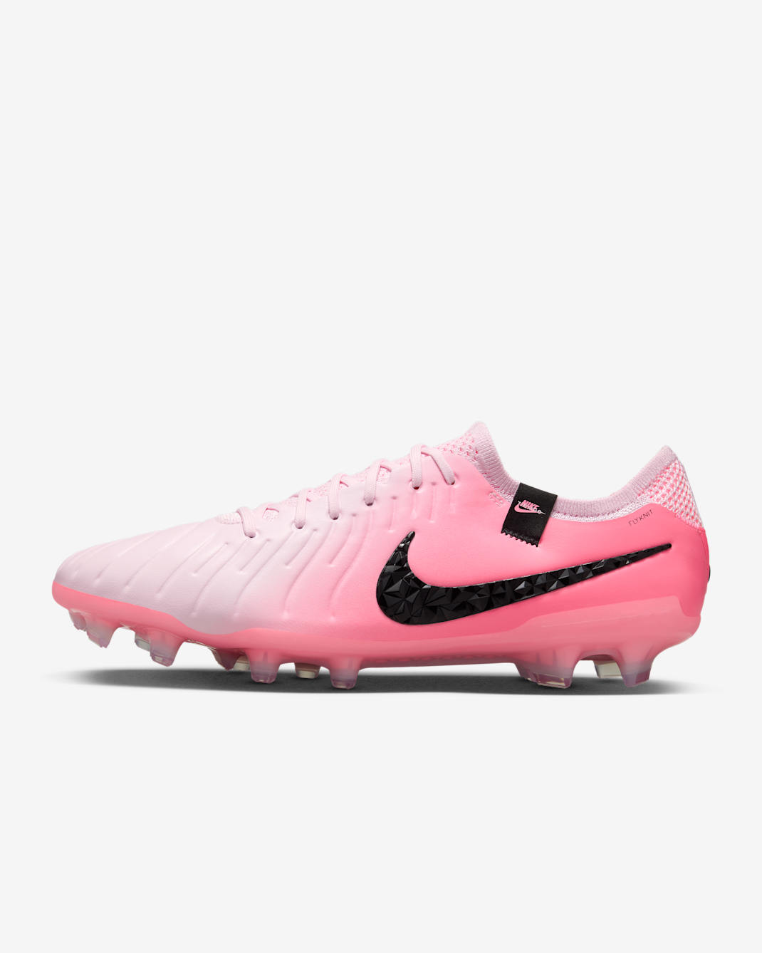 Nike Tiempo Legend 10 Elite Firm-Ground Low-Top Football Boot - Pink Foam/Black