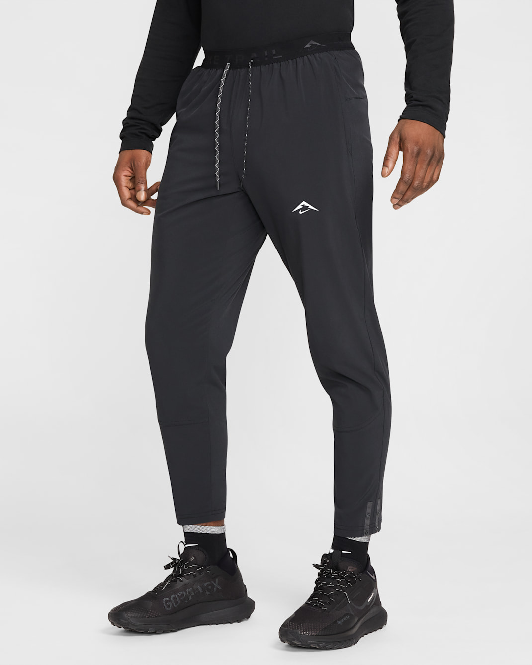 Nike Dawn Range Men's Dri-FIT Running Pants - Black/Anthracite/Summit White