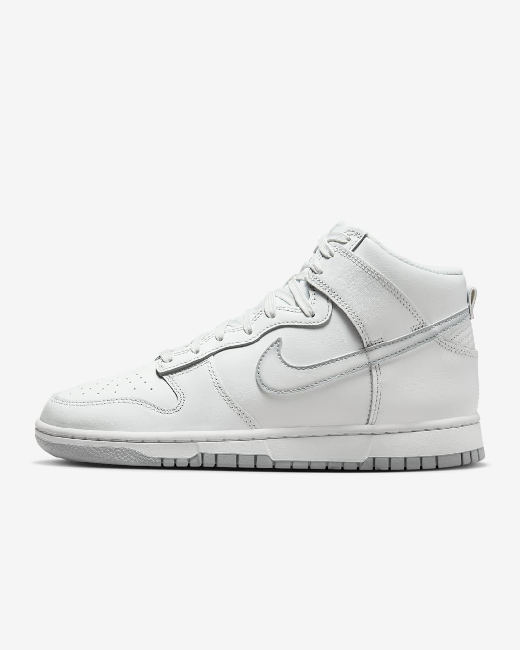 รองเท้าผู้ชาย Nike Dunk High Retro - Summit White/Wolf Grey/Photon Dust/ขาว