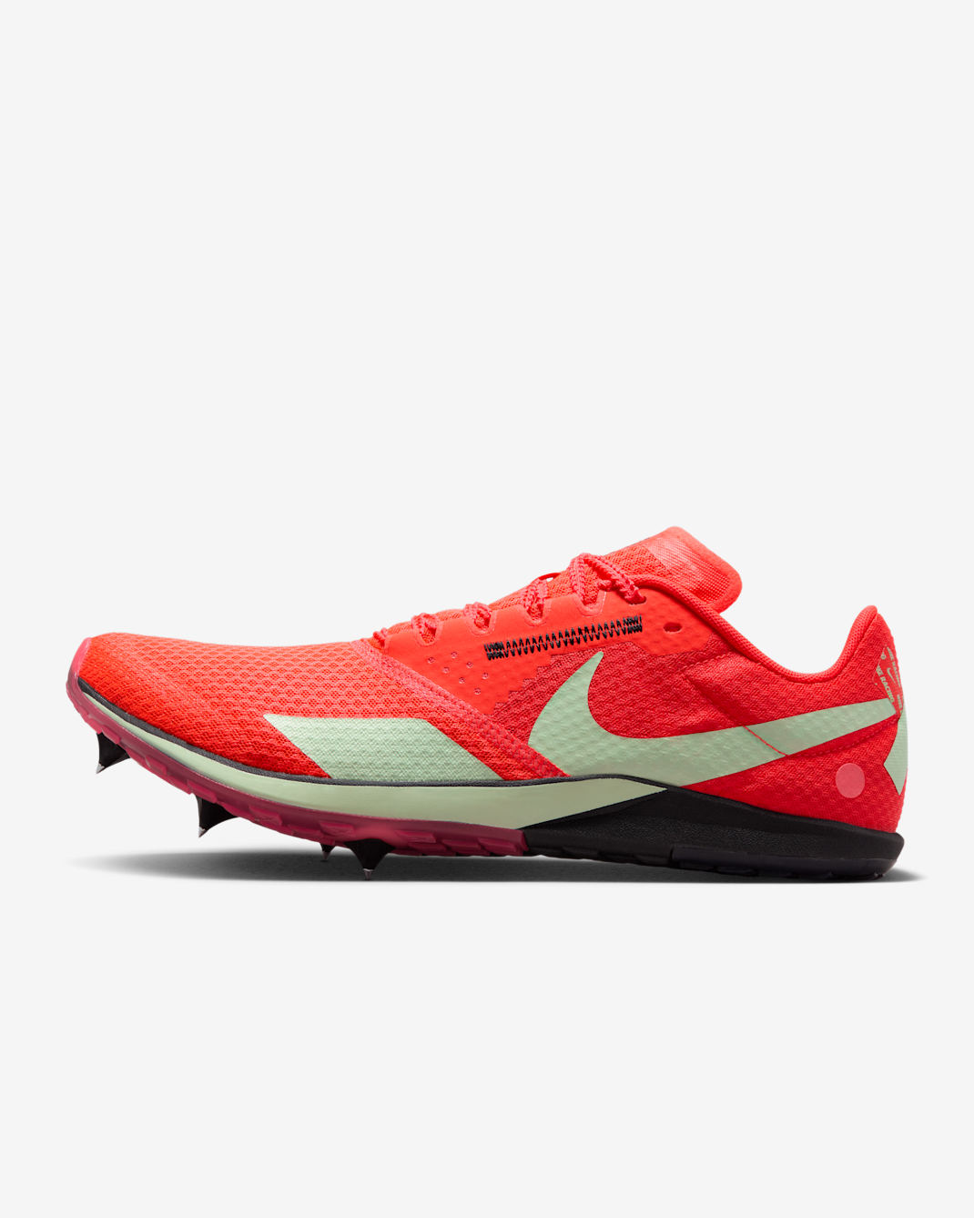 Spiksko Nike Zoom Rival XC 6 för terränglöpning - Bright Crimson/Svart/Metallic Silver/Vapor Green