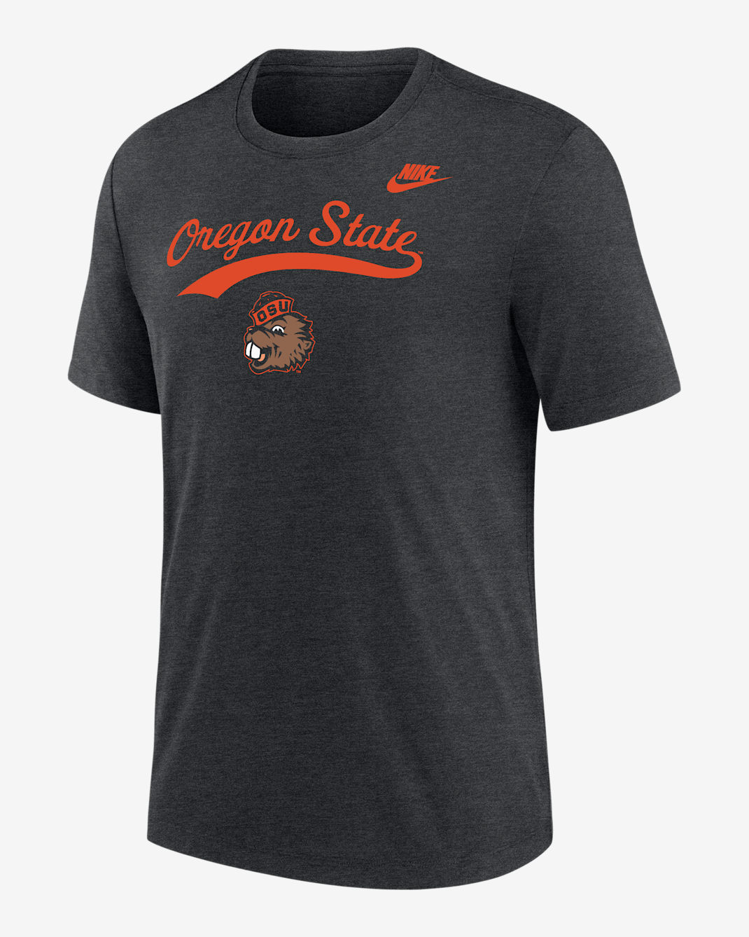 Oregon State Men's Nike College T-Shirt - Black